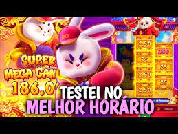 melhores horários para jogar no fortune rabbit